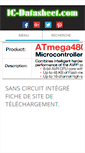 Mobile Screenshot of fr.ic-datasheet.com