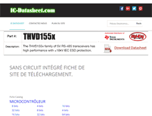 Tablet Screenshot of fr.ic-datasheet.com