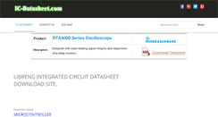 Desktop Screenshot of ph.ic-datasheet.com