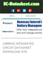 Mobile Screenshot of ph.ic-datasheet.com