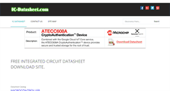 Desktop Screenshot of ic-datasheet.com
