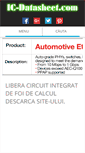 Mobile Screenshot of no.ic-datasheet.com