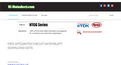 Desktop Screenshot of de.ic-datasheet.com