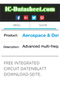 Mobile Screenshot of de.ic-datasheet.com